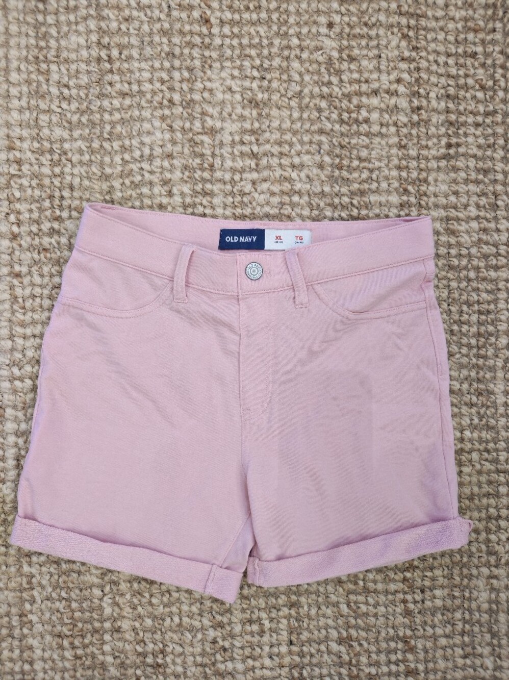 Old Navy Light Pink Girls' Knit Shorts